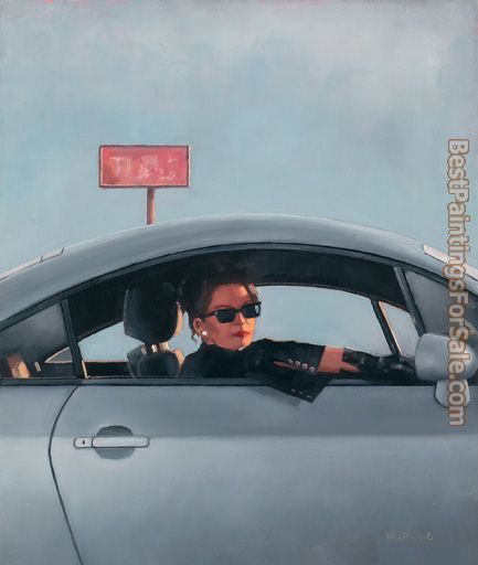 Jack Vettriano Traffic Light Moment